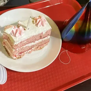 birthday cake and hat:)