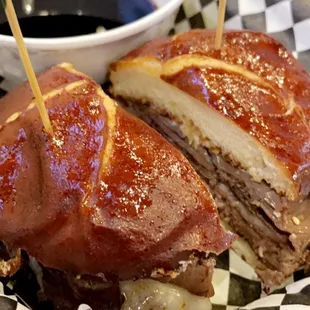 French Dip Burger