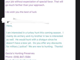 Garcia's Hunting Preserve