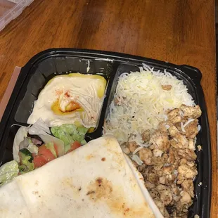 Chicken Shawarma Plate