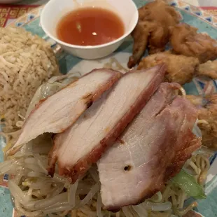 Chicken Wing Dinner Plate