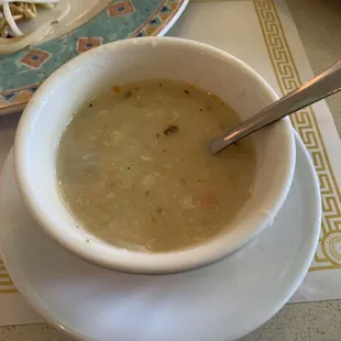 Drop egg soup