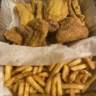 5 Wings and 5 Fish Combo