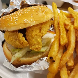 Today was the fish sandwich with the Perch. #yum #ReviewsByRL     Ocean Perch Dinner