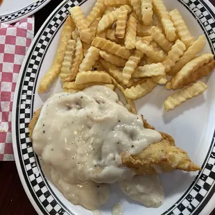 Country fried chicken dinner, It was supposed to be half fried chicken dinner