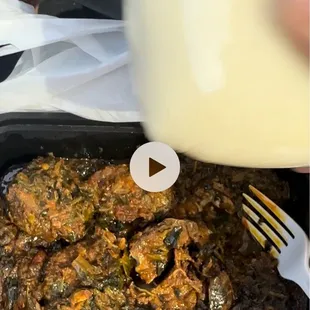 Got the Efo-riro, omg so delicious! 10/10 highly recommend!