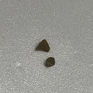 Different lighting of the rock