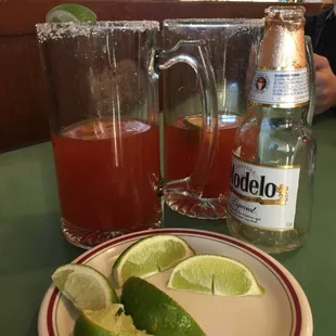 The Michiladas are so so good!