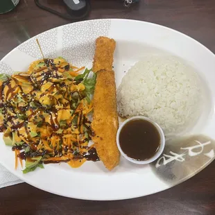 Salmon Teriyaki Rice Bowl