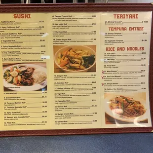 soups and chowder, menu