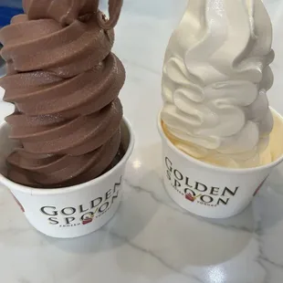 Chocolate and Vanilla