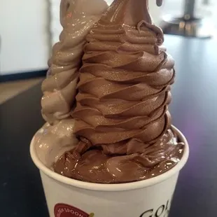 Large  chocolate, and cookies and cream