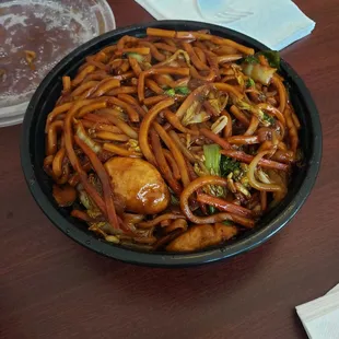Veg lo mein