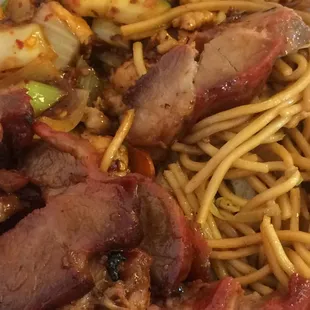 Two meat platter