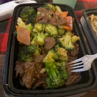 Beef and broccoli