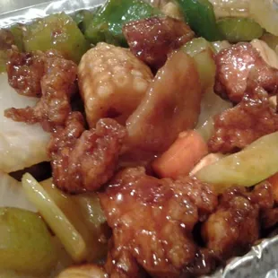 Kung pao chicken - nice!