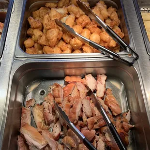 teriyaki chicken and sweet &amp;sour chicken