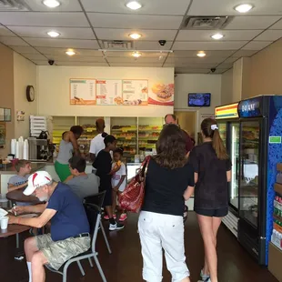 Full house on a Saturday morning!