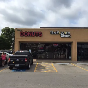 the front of the store