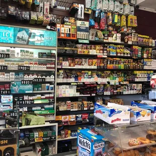 All tobacco needs anything recommended will be ordered