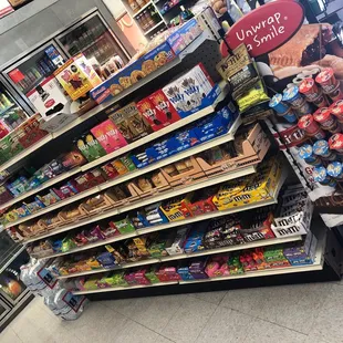 Verity of breakfast snacks