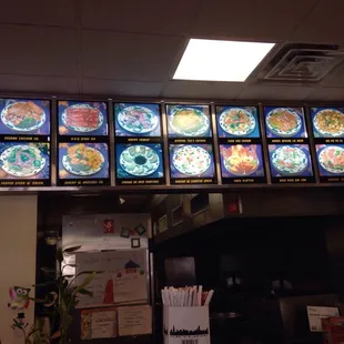 Just a sample of the menu