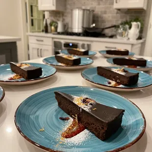 Chocolate flourless torte