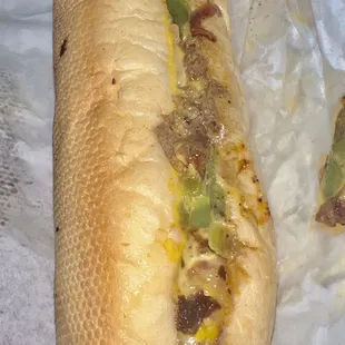 Philly Cheesesteak   @hybrideater