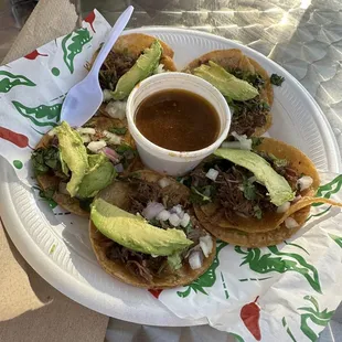 Mini Birria tacos
