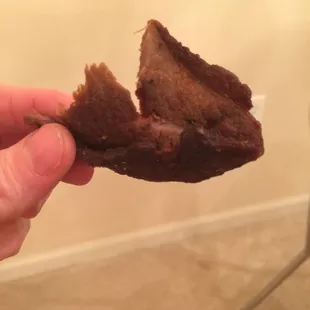 Beef skewer-as dry as beef jerky