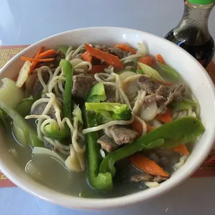 beef noodle soup