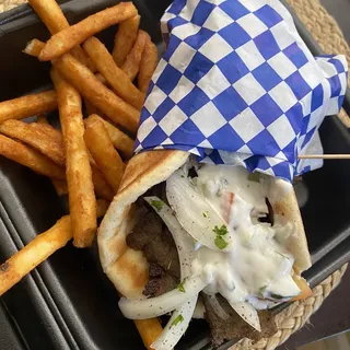 Gyro Meat Sandwich