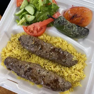 Kafta Kabob Plate