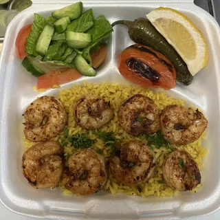 Shrimp Kabob Plate