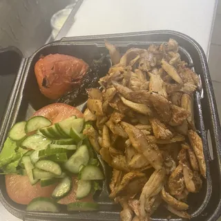 Chicken Shawarma Plate