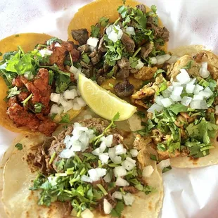 Flour tortillas were delicious