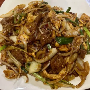 Mongolian Beef &amp; Chicken