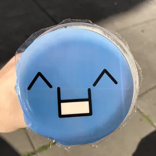 Cute cup seal.