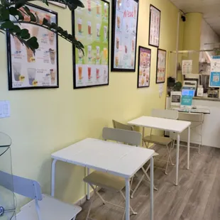 Inside seating now! 4/8/22