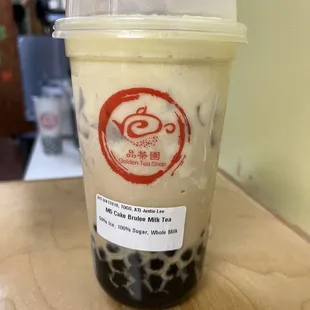 M5. Cake Brûlée Milk Tea
