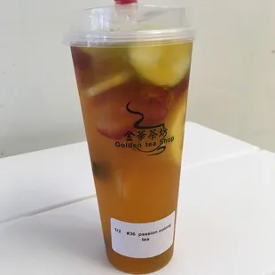 Passion Fruit Green Tea