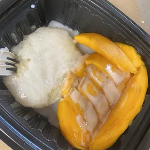 Mango with sticky rice