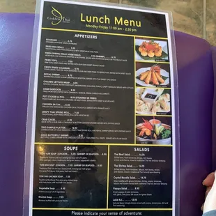 1/1/24: lunch special prices M-F 11-2:30