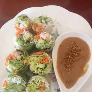 Fresh Shrimp Spring Rolls