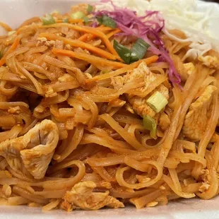 Chicken pad Thai