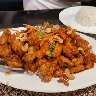 Combo fried chicken and shrimp