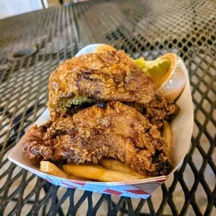 Hot Honey chicken strips