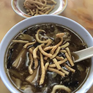 Hot n sour soup - lunch menu