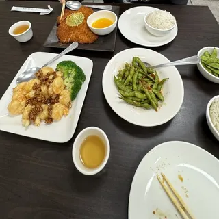Garlic Edamame
