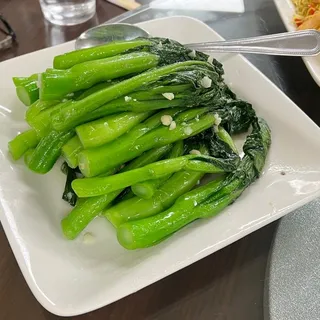 Sauteed Broccoli With Garlic.